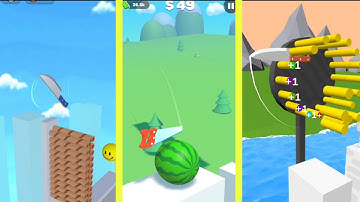 Almost Cut vs Slice Master vs Slice It - Very Satisfying and Relaxing ASMR Slicing Game