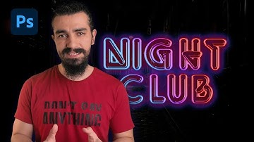 Create GLOWING TEXT like NEON SIGNS: Light Up Your Designs
