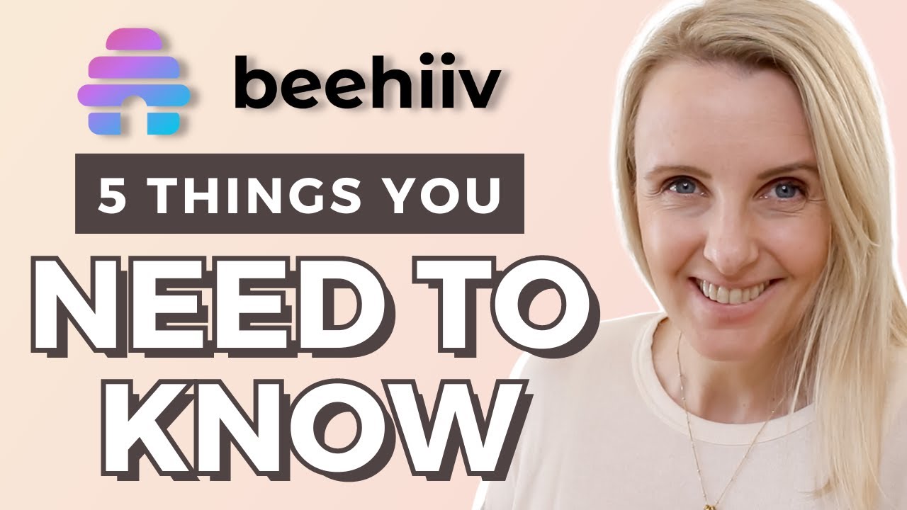 Beehiiv Newsletter Walkthrough 5 Things You Need To Know YouTube Beehiiv Newsletter Walkthrough 5 Things You Need To Know YouTube