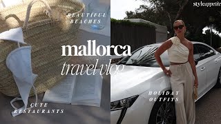 Mallorca vlog 2023 - relaxed beach days, pretty spots & my holiday outfits