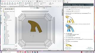Famous Basic Techniques - Surfaces | SOLIDWORKS TUTORIAL Wealth