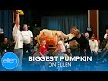 The Biggest Pumpkin Ever on ‘Ellen’