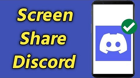 How to Share Screen on Discord Mobile | Share Your Discord Screen