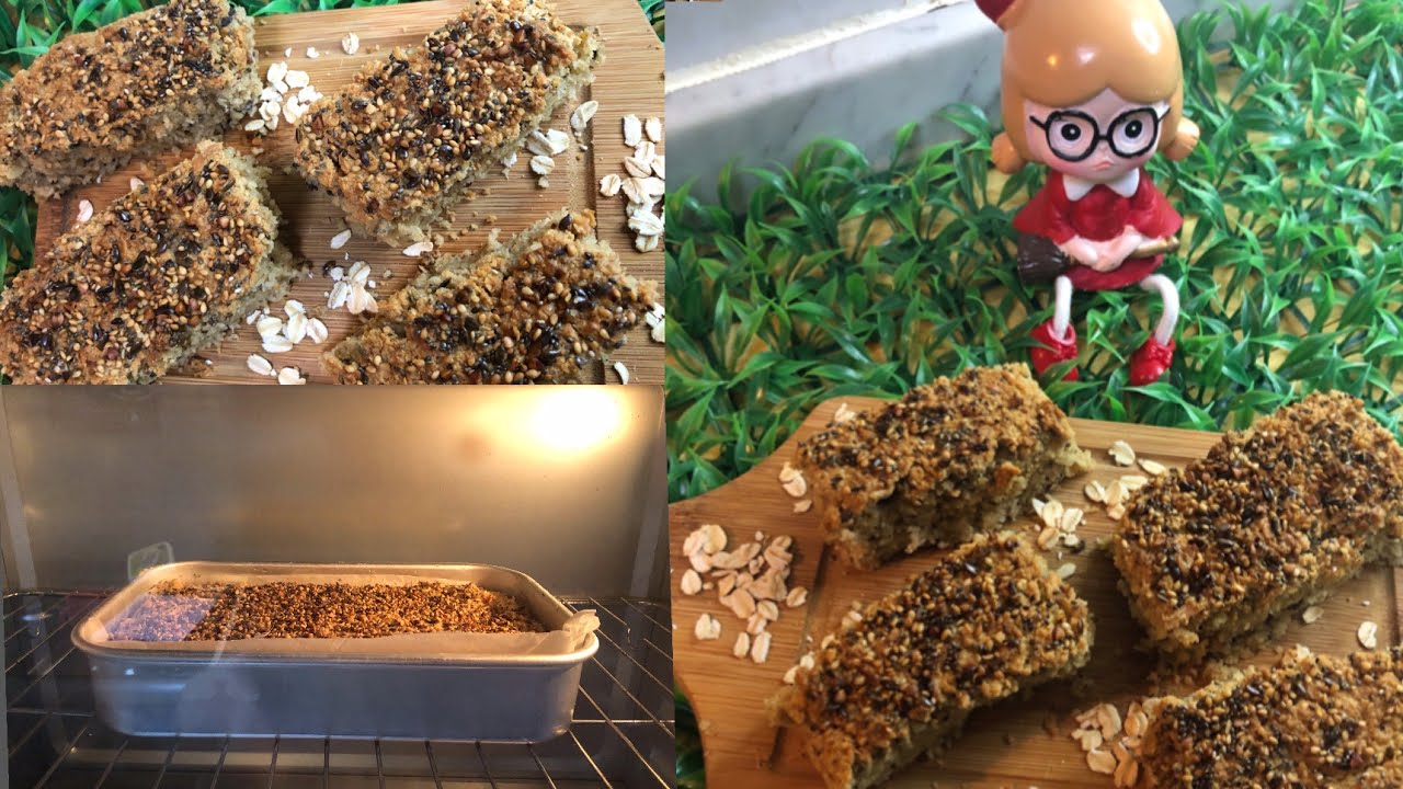 Gluten free Oats bread: tasty, quick and easy bread with a cake texture