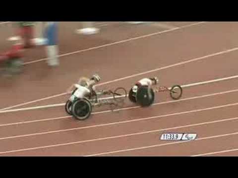 Contraversial Wheelchair Crash