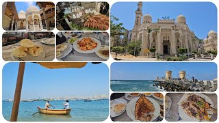 Alexandria aik Old city ka visit! Beautiful sea ! Machli ki mazydaar variety! Beautiful Muqams!