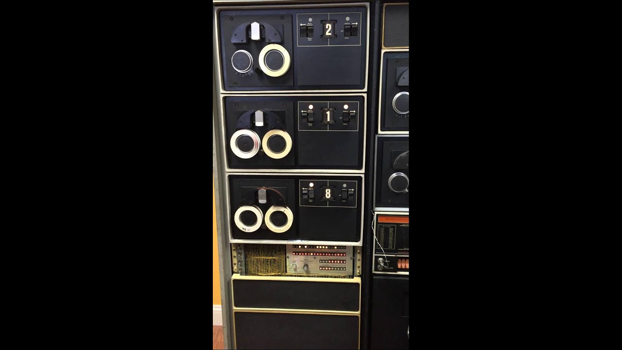PDP-8/I 4k Monitor File Copy - YouTube