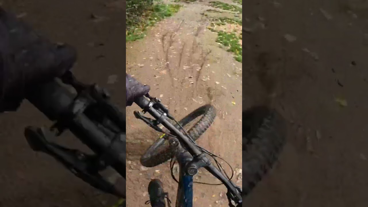 Six foot drop on hardtail vs downhill bike 