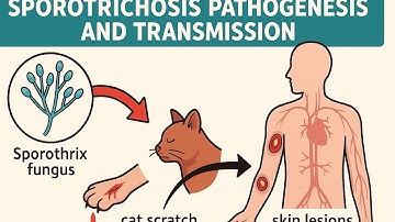 Sporotrichosis pathogenesis and transmission#sporotrichosis #viruss  #alliedhealth #fungalinfection