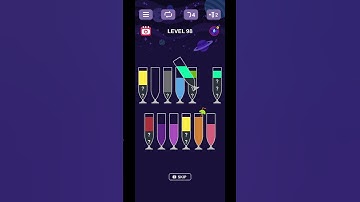 Water Sort Puzzle Level 98 #ytshorts #gaming #funny #games #1million