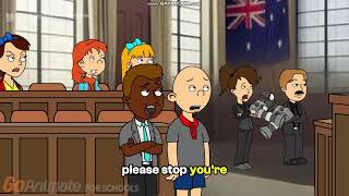 Clic Caillou Goes To Courtgrounded S2 Ep16