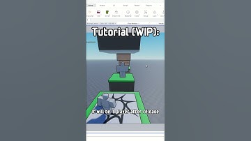 Day 1 of working on a open world platformer! #devlog #roblox #platformer #platformergames