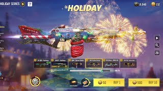 Buying the new HOLIDAY SERIES Lucky Draw & Showcasing the all Holidays Legendary guns with Gameplay