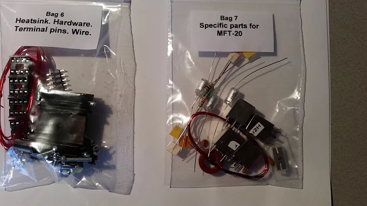 MFT 20 TRANSCEIVER KIT by EA3GCY,  made by ON6UU part 1