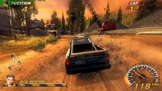 FlatOut 2 Walkthrough Part 14 - Race: Urban Racing Cup
