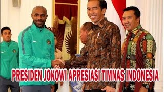 DABAT BONUS! Timnas Indonesia Bertemu Presiden Jokowi diIstana Negara