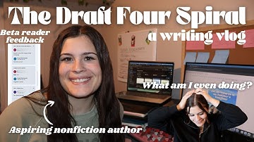 Draft Four Writing Vlog📚| Beta reader feedback, printing my book, & spiraling 😵‍💫
