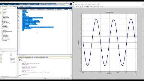 Como animar una onda senoidal en Matlab