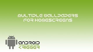 Android Multiple Wallpapers for different Homescreens screenshot 2