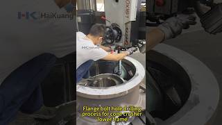 Cone Crusher Lower Frame Machining | Precision Flange Drilling Process