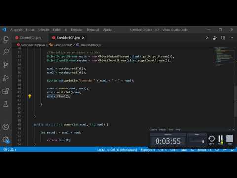 classesTCP Cliente-Servidor video1