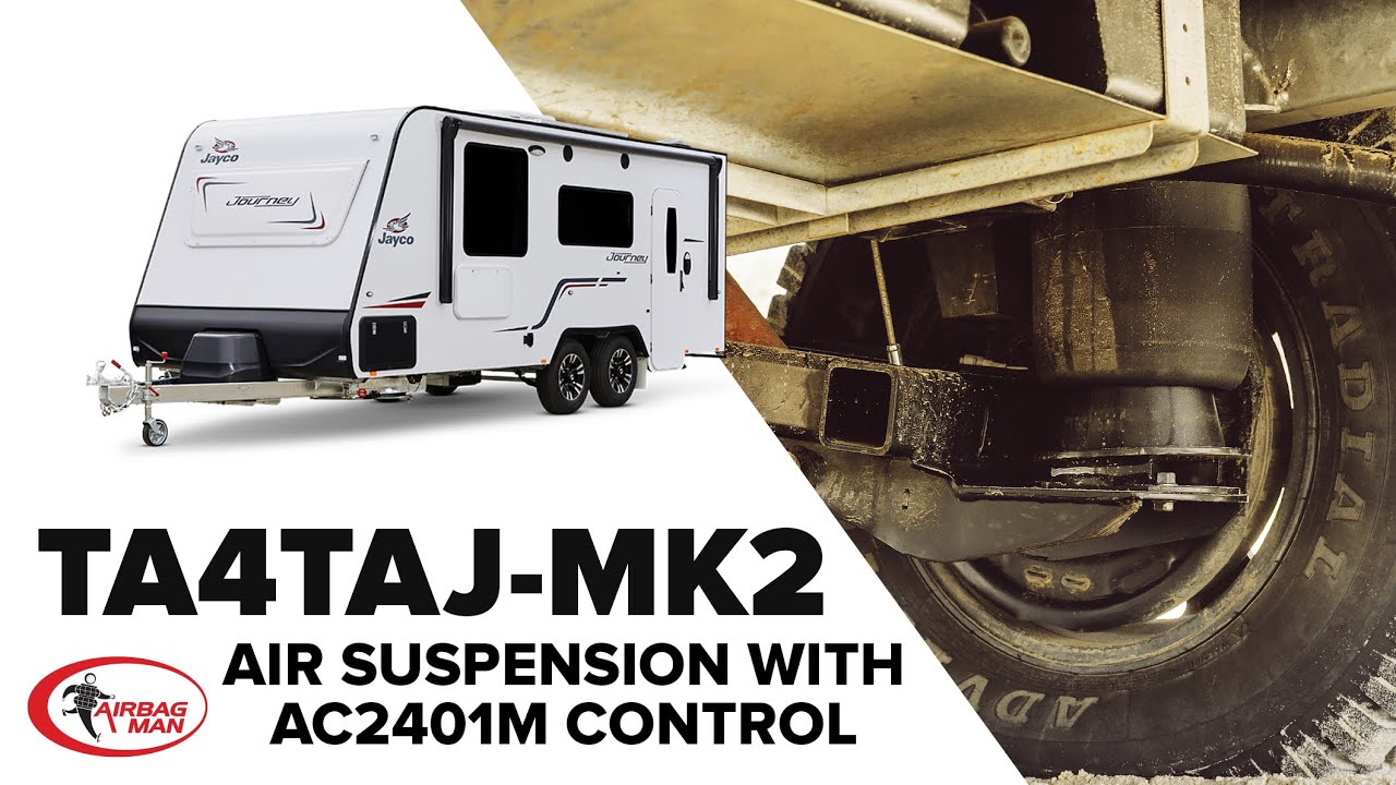 In Action Jayco Journey Outback with TA4TAJMK2 suspension and AC2401M