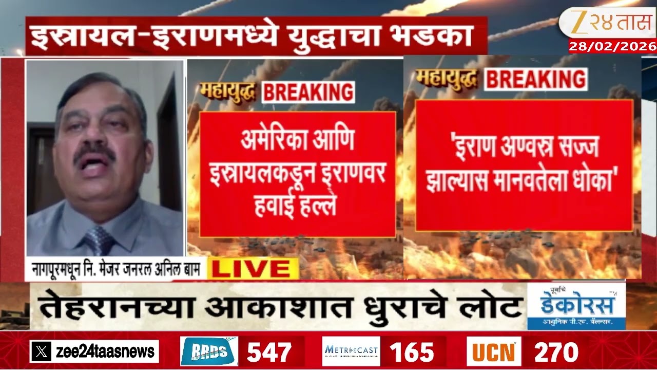 Israel-Iran War | इराणकडून इस्त्रायलच्या हल्ल्यांना जोरदार प्रत्युत्तर