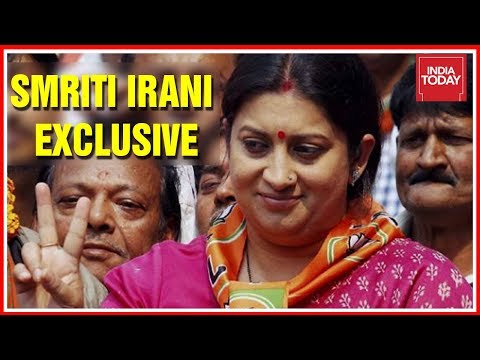 Smriti Irani Exclusive Interview On Her Campaign Trail Amethi