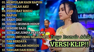 ( MENYULAM KAIN RAPUH ) TASYA ROSMALA ADELLA FULL ALBUM TERBAIK | VERSI VIDIO KLIP!