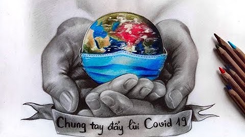 Tranh vẽ phòng chóng covid - 19. Painting contest to propagate and prevent the Covid epidemic -19
