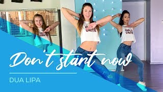 Dua Lipa - Don't Start Now - Easy Fitness Dance Video - Choreography - Coreografia