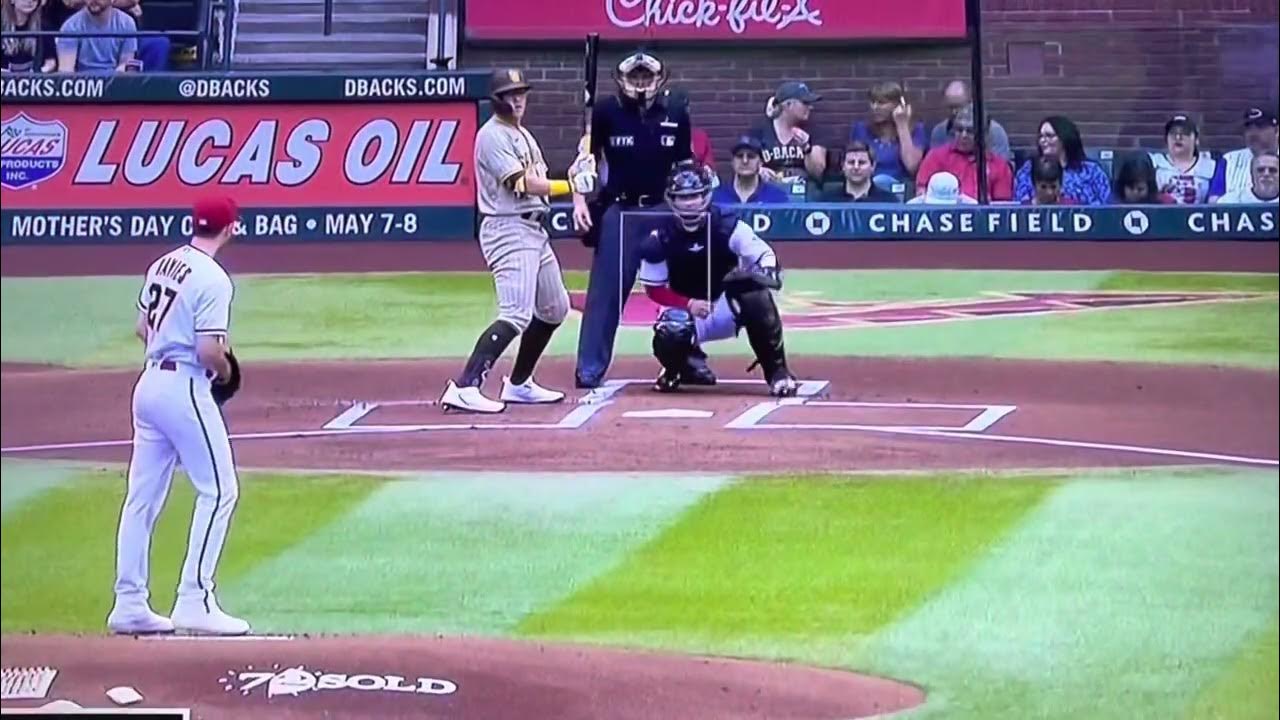 Matt Beaty first atbat with the Padres vs Diamondbacks 04/09/22 YouTube