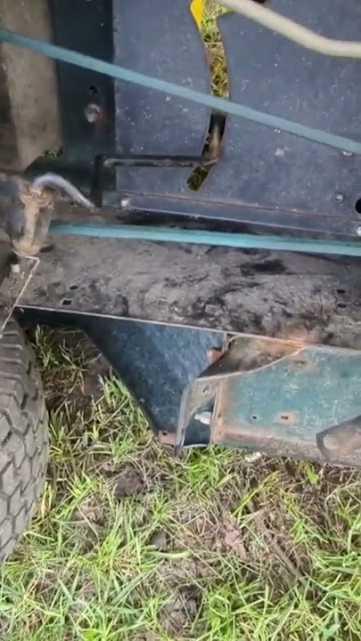 Replacing the mower drive belt the easy way