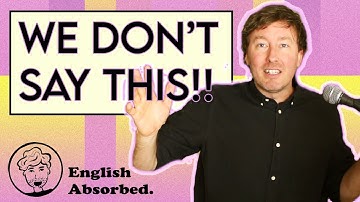 Native English Speakers DON