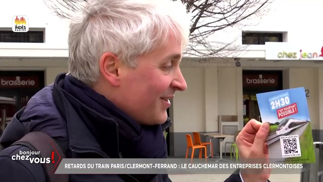 Retards du train Paris - Clermont-Ferrand, le cauchemar des entreprises clermontoises | Public Sénat