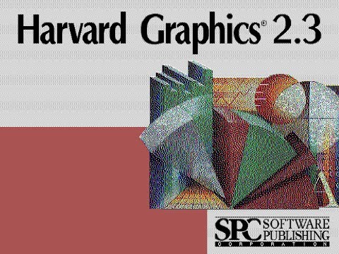 Harvard Graphics 2.3 demo - Utility (MS-DOS, 1990)