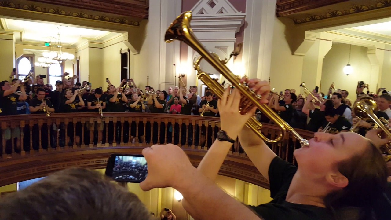 Trumpets at Notre Dame YouTube