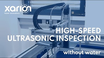 High-speed Ultrasonic Inspection without water!