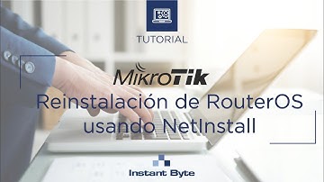 MikroTik | Cómo resetear equipos MikroTik con sistema operativo RouterOs usando NetInstall