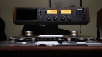 STUDER A820 1/2" tape  record testing 2