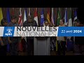 Nouvelles nationales daptn  22 avril 2024