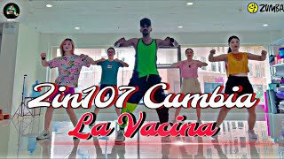 Zin107 | Cumbia | La Vecina Zumba Fitness Dance Choreography Workout