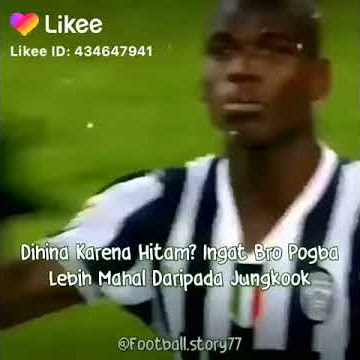 Pogba lebih mahal bro dari Jungkook