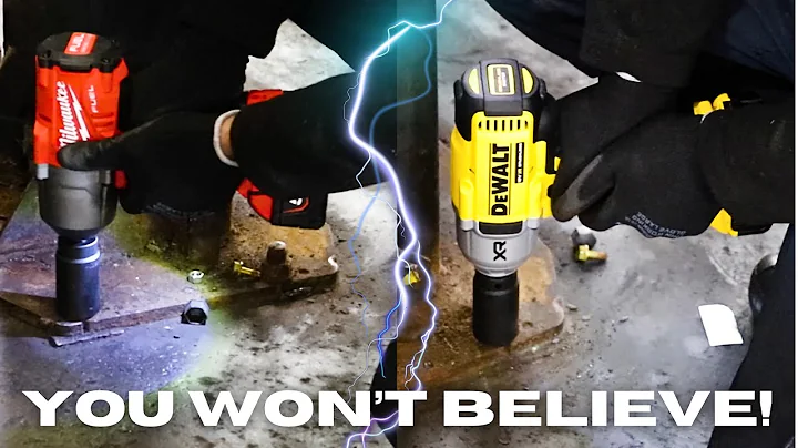 Milwaukee vs. DeWalt: The Ultimate Impact Wrench Face-Off! | DCF900 vs. M18 FHIWF12