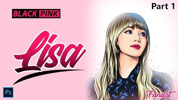 BLACKPINK Lisa Fanart Vector X Vexel Part 1