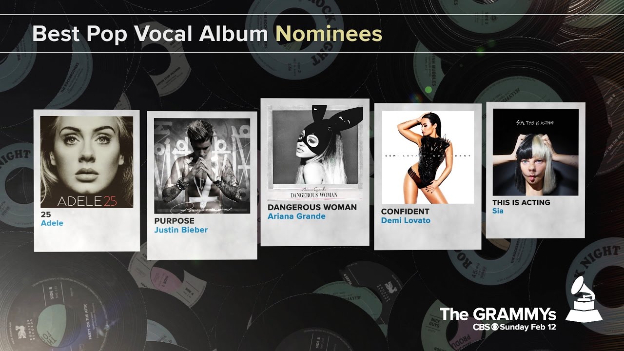 Best Pop Vocal Album Nominees The 59th GRAMMYs YouTube