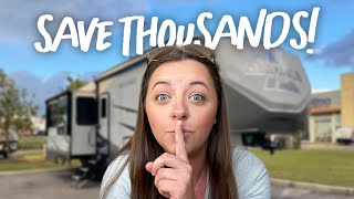 The SECRET Way to PAY LESS for your RV (no one talks about this!)