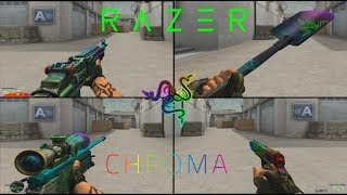 CFNA: Razer Chroma weapon set l Showcase
