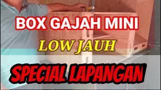 GAJAHAN 15 INCH MINI BOX || SUITABLE FOR FIELD BOX || DISTANT BASS