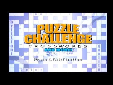 Puzzle Challenge: Crosswords and More / Gameplay PlayStation 2 (PS2)